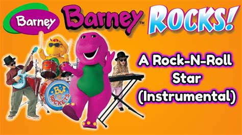 Barney A Rock N Roll Star Instrumental Youtube