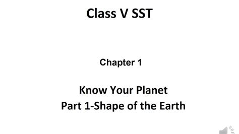 Social Studies Class V Chapter 1 Part 1 Youtube