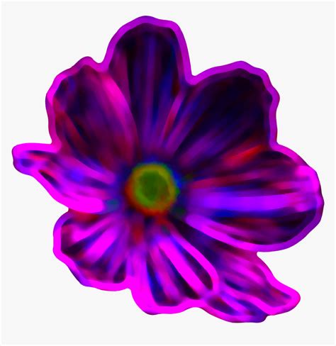 Transparent Neon Clipart Neon Flowers Clipart Hd Png Download Kindpng