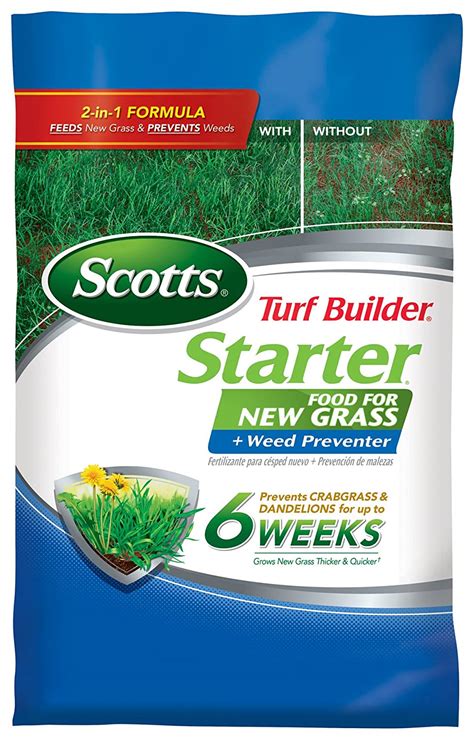 Scotts Turf Builder Lawn Food Starter Food For New Grass