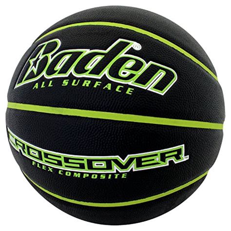 Baden Crossover Flex Composite Basketball Blackgreen 275 Inch