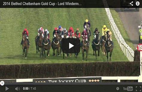Lord Windermere Takes The Gold Cup