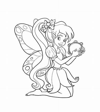 Coloring Pages Fairy Fairies Printable