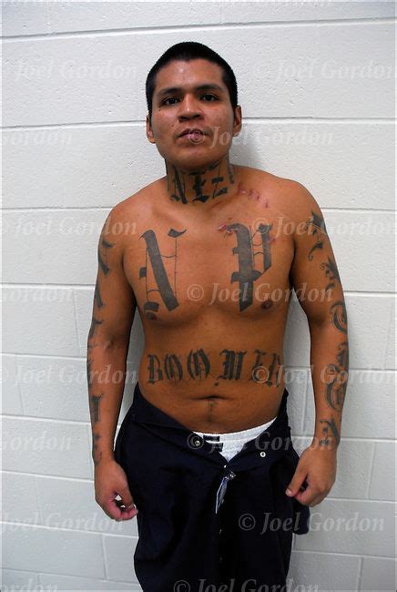 Orange County Jail Inmate With Gang Tattoos Fpsc Familia Para Back