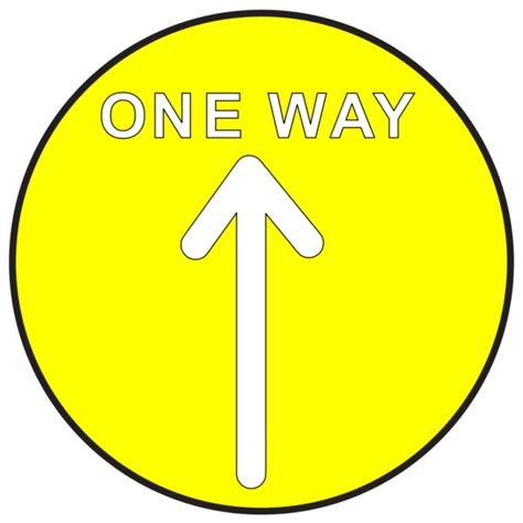 One Way Arrow Carlos Graphics Printing 1