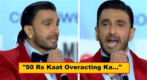 “there Is A Limit To Cringe” Internet Trolls Ranveer Singh As He Cries While Accepting Filmfare