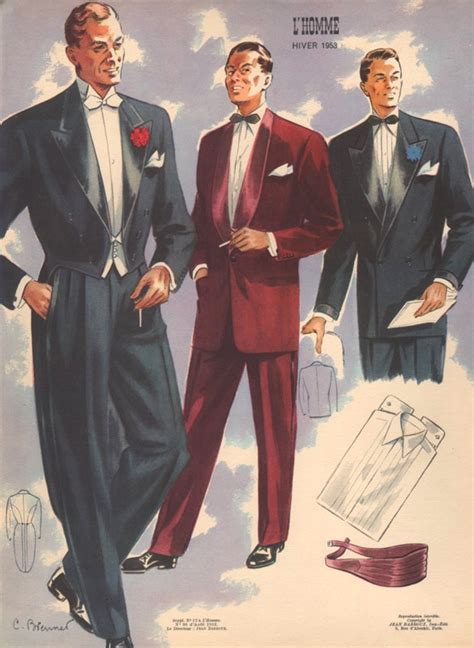 1950s Tuxedos And Mens Wedding Suits