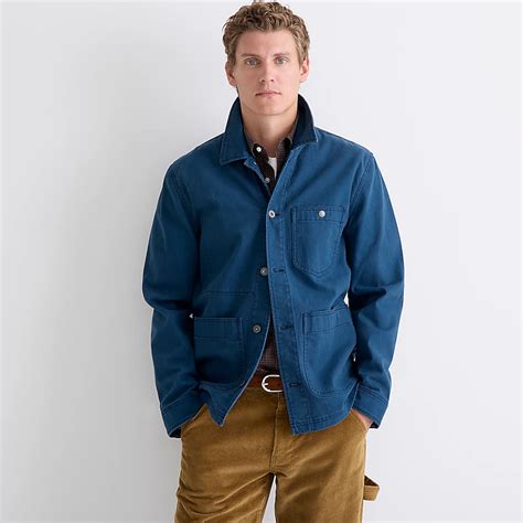 Jcrew Wallace And Barnes Duck Canvas Utility Chore Jacket For Men