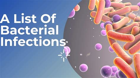 Complete List Of Bacterial Infections Symptoms Types And Treatments