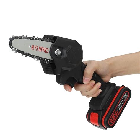 Mini Cordless Chainsaw Electric Battery Powered Chainsaw Small