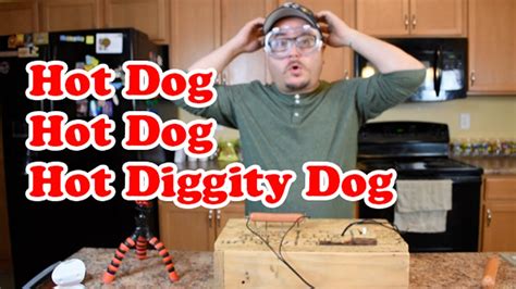 Plugging A Hot Dog Into An Electrical Outlet Do Not Try This At Home