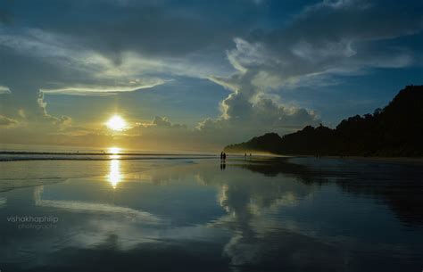 Sunset At Radhanagar Beach Havelock Island Andaman India Havelock