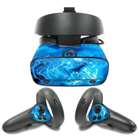 Oculus Rift S Skin Blue Quantum Waves By Gaming Decalgirl