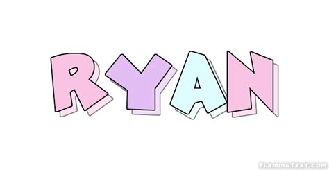 Ryan Logo Outil De Conception De Nom Gratuit à Partir De Texte Flamboyant