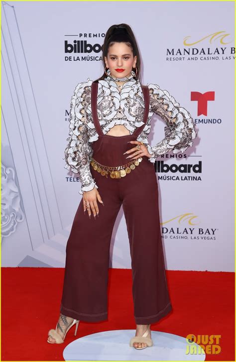 Photo Becky G Bad Bunny Rosalia Hit Carpet At Latin Billboard Awards Photo