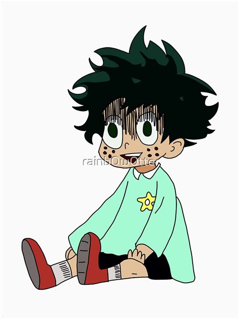 Baby Deku Colored T Shirt For Sale By Rainb0w0tter Redbubble Bnha
