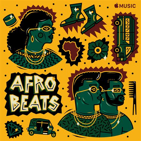 Apple Music Afrobeats Hits Playlist Cover Art On Behance Cover Art