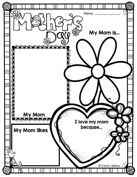 Mothers Day Printable Activities