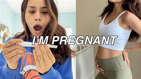 Finding Out Im Pregnant Live Test How I Got Pregnant 1st Try First