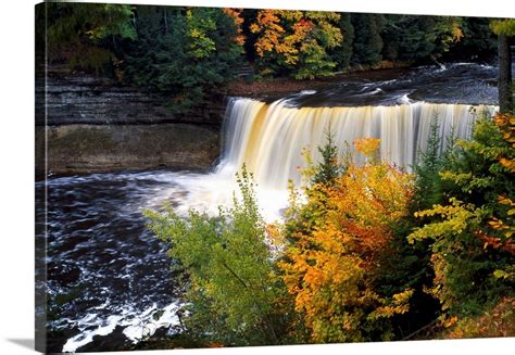 Tahquamenon Falls Autumn Color Forest Michigan Wall Art