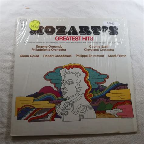 Various Artstis Mozarts Greatest Hits Compilation Lp Vinyl Record
