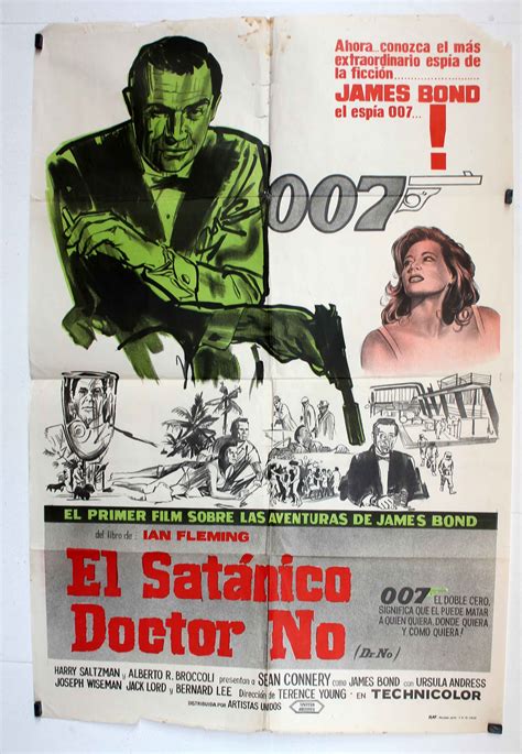 Agente 007 Contra El Dr No Movie Poster Doctor No Movie Poster
