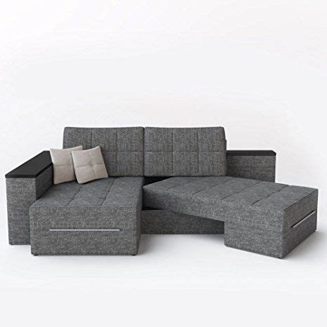 Das angebot an dreisitzer sofas von flexform ist sehr gross, es stehen scheinbar unbegrenzte optionen zur auswahl. XXL Ecksofa mit Schlaffunktion 260 x 160 cm Grau ...