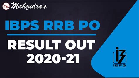 Ibps Rrb Po Result Out Direct Link To Check Ibps Rrb Officer