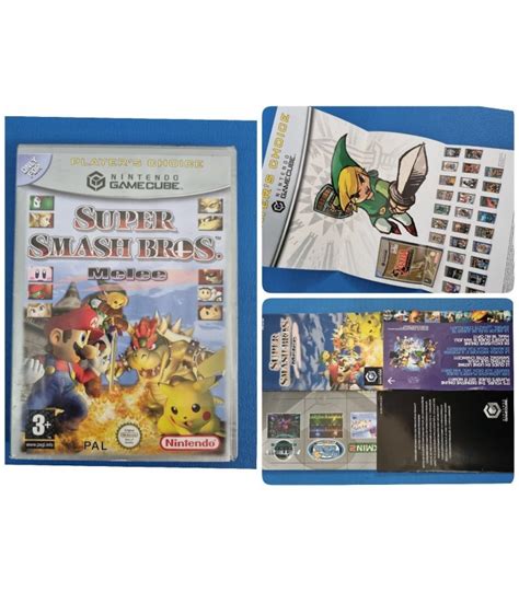 Super Smash Bros Melee Nintendo Gamecube Game 2002 Pal Uk Complete Vip