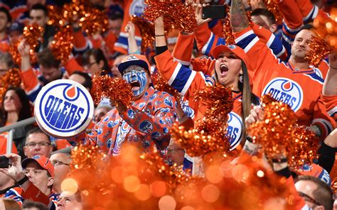 This is the type of person that can't get through the day without booze. Guide to Catching an Edmonton Oilers Game | Explore Edmonton