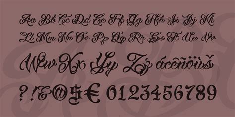 Vtc Tattoo Script Two Font · 1001 Fonts Tattoo Script Tattoo Fonts