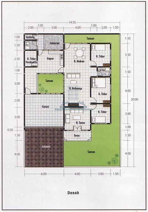 Temukan ragam ide desain & denah rumah minimalis 3 kamar yang inspiratif disini: Denah Rumah 3 Kamar Ukuran 7x9 yang Banyak Dicari. Intip ...