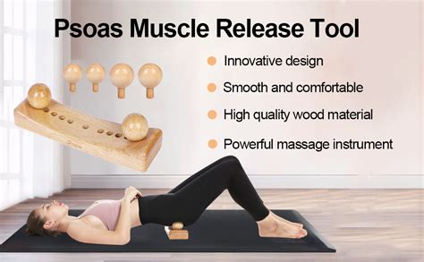 Psoas Muscle Release Tool And Personal Body Massage For Release Back