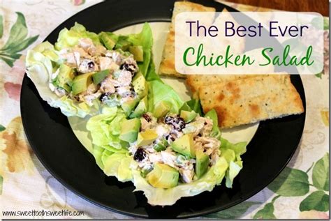 Parsley, dill, chives, oregano, and lemon juice give the salad a lively flavor. The Best Ever Chicken Salad Recipe