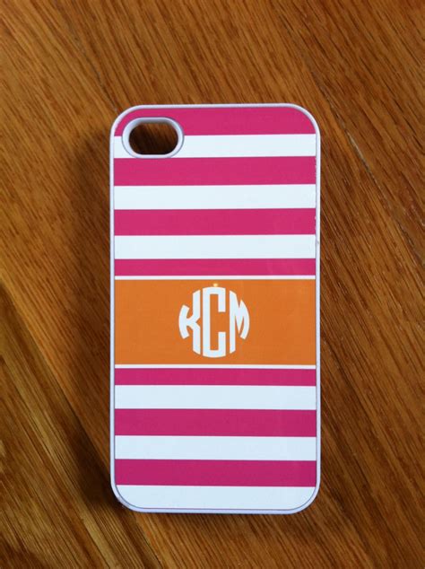 Cabana Stripe Iphone 44s Cover In Fuchsiaclementine 41 Designs To