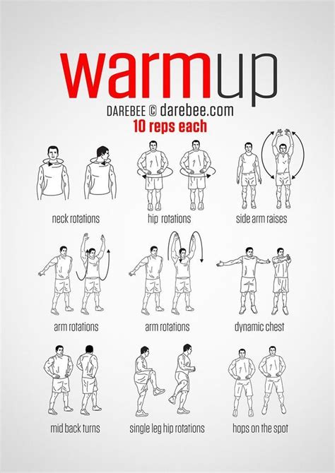 pre workout warm up always warmup before your workout and then stretch after