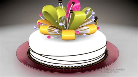 Happy Birthday To You Hd 3d Animated Video Greeting E Card Cinema 4d Animation Youtube Youtube