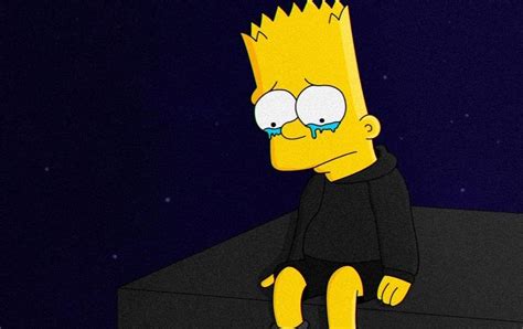 1080x1080 Sad Heart Bart Lil Peep X Simpson Bart Heart Broken Youtube