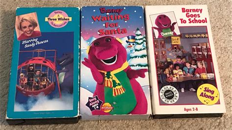 I Got 3 New Barney And The Backyard Gang Vhs More Youtube