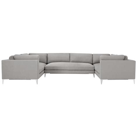 City Furniture Madison Gray Fabric Sofa