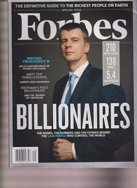 Forbes Magazine Billionaires List