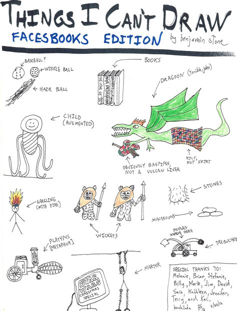 Things I Cant Draw Facebook Edition On November 26th