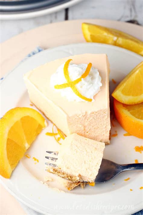 No Bake Orange Creamsicle Cheesecake Lets Dish Recept Balanced Body