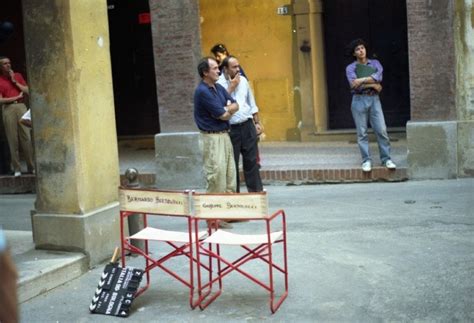 Giuseppe E Bernardo Bertolucci E Bologna 1990 Le Foto Del Set Trent