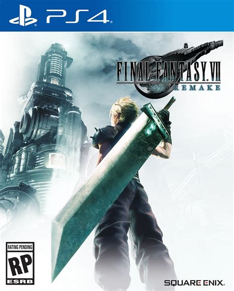 Final Fantasy Vii Remakes Official Box Art Is Gorgeously Retro Also