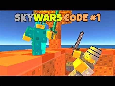 All the skywars codes (roblox game) in the same list below. SKYWARS GAME CODE #1 | INVISIBILITY POTION - YouTube