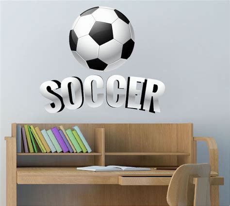 Soccer Wall Decal Mural Sports Stickers Primedecals