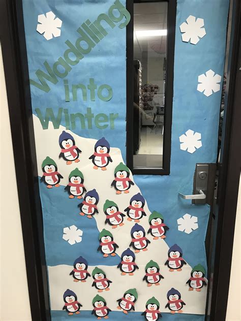 Winter Wonderland Classroom Door Decoration