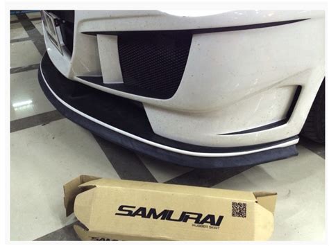 Unboxing and installing samurai rubber skirt from lazada 1. rubber lip