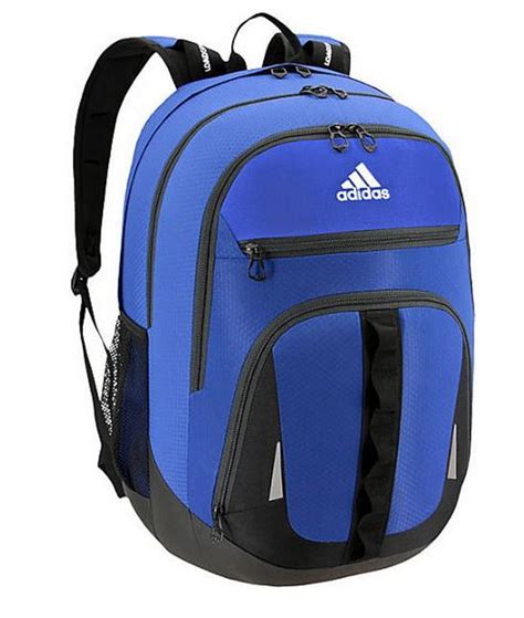 Adidas Prime Iv Backpack 3 Compartment School College Laptop Color